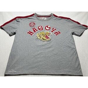 Iro Ochi Japan Tokugawa Nagoya Tiger 1992 Japan 18 Tokugawa Gray Shirt Mens 3XL
